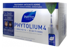Phyto Phytolium 4 Wachstumsfördernde Anti-Haarausfall-Kur für Herren 12 x 3.5 ml Phyto Phytolium 4 Wachstumsfördernde Anti-Haarausfall-Kur für Herren 12 x 3.5 ml
