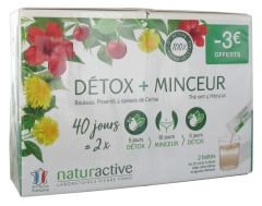 Naturactive Detox 20 Fluid Sticks + Slimness 20 Fluid Sticks Naturactive Detox 20 Fluid Sticks + Slimness 20 Fluid Sticks