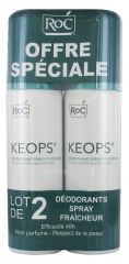 RoC Keops Deo Spray Frische Doppelpack 2 x 100 ml RoC Keops Deo Spray Frische Doppelpack 2 x 100 ml