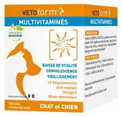 Vetoform Multivitaminés Chat et Chien 100 g