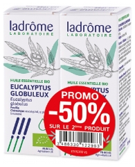 Ladrôme Huile Essentielle Eucalyptus Globuleux (Eucalyptus globulus) Bio Lot de 2 x 10 ml Ladrôme Huile Essentielle Eucalyptus Globuleux (Eucalyptus globulus) Bio Lot de 2 x 10 ml