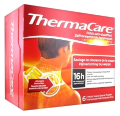 ThermaCare Warming Patch 16hrs Neck Shoulder Wrist 6 Patches