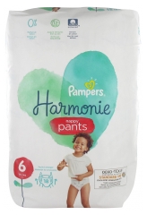 Pampers Harmonie Nappy Pants 18 Couches-Culottes Taille 6 (15+ kg) Pampers Harmonie Nappy Pants 18 Couches-Culottes Taille 6 (15+ kg)
