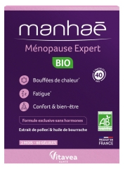 Vitavea Manhaé Ménopause Expert Bio 60 Gélules Vitavea Manhaé Ménopause Expert Bio 60 Gélules
