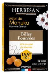 Herbesan Manuka Honig Gefüllte Perlen IAA 10+ 12 Perlen Herbesan Manuka Honig Gefüllte Perlen IAA 10+ 12 Perlen