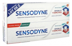 Sensodyne Sensibilité & Gencives Menthe Fraîche Lot de 2 x 75 ml Sensodyne Sensibilité & Gencives Menthe Fraîche Lot de 2 x 75 ml