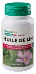 Natures Plus Herbal Actives Huile De Lin 30 Capsules Natures Plus Herbal Actives Huile De Lin 30 Capsules