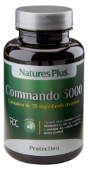 Natures Plus Commando 3000 60 Comprimés Natures Plus Commando 3000 60 Comprimés