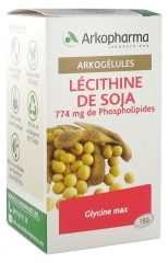 Arkopharma Arkocaps Organic Soy Lecithin 150 Gel-Caps Arkopharma Arkocaps Organic Soy Lecithin 150 Gel-Caps