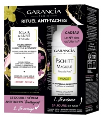Garancia Éclair de Lune l'Absolu Double-Serum Dark Spot Corrector Corrects & Prevents 30ml + Pschitt Magique New Skin 30ml Free Garancia Éclair de Lune l'Absolu Double-Serum Dark Spot Corrector Corrects & Prevents 30ml + Pschitt Magique New Skin 30ml Free