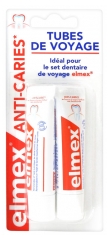 Elmex Dentifrice Protection Caries Tubes de Voyage 2 x 12 ml Elmex Dentifrice Protection Caries Tubes de Voyage 2 x 12 ml