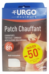 Urgo Patch Chauffant 8h Lot de 2 x 2 Patchs Urgo Patch Chauffant 8h Lot de 2 x 2 Patchs
