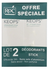 RoC Keops Desodorante Barra Lote de 2 x 40 ml RoC Keops Desodorante Barra Lote de 2 x 40 ml