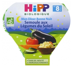 HiPP Mi Cena Buenas Noches Sémola de Verduras del Sol desde 8 meses Bio 200 g HiPP Mi Cena Buenas Noches Sémola de Verduras del Sol desde 8 meses Bio 200 g