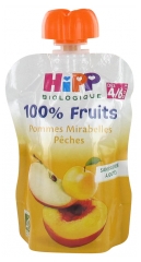 HiPP 100% Früchte Kürbis Äpfel Mirabellen Pfirsiche ab 4/6 Monate Bio 90 g HiPP 100% Früchte Kürbis Äpfel Mirabellen Pfirsiche ab 4/6 Monate Bio 90 g