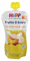 HiPP Trinkobst Pfirsiche Äpfel Bananen ab 12 Monate Bio 120 ml HiPP Trinkobst Pfirsiche Äpfel Bananen ab 12 Monate Bio 120 ml