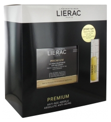 Lierac Premium Voluptuous Cream Absolute Anti-Ageing 50ml + Cica-Filler Sérum Anti-Wrinkle Repairing Cream 10ml Free Lierac Premium Voluptuous Cream Absolute Anti-Ageing 50ml + Cica-Filler Sérum Anti-Wrinkle Repairing Cream 10ml Free