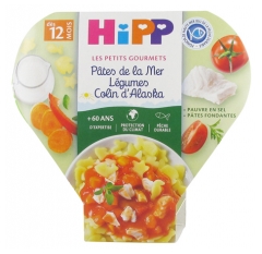 HiPP Les Pré-Maternelles Pâtes de la Mer Gemüse Alaska-Seelachs ab 12 Monaten 230 g HiPP Les Pré-Maternelles Pâtes de la Mer Gemüse Alaska-Seelachs ab 12 Monaten 230 g