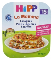 HiPP La Mamma Lasagne Kleingemüse Lachs ab 15 Monate 250 g HiPP La Mamma Lasagne Kleingemüse Lachs ab 15 Monate 250 g