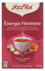 Yogi Tea Énergie Féminine Bio 17 Sachets