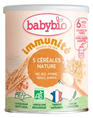 Babybio 3 Céréales Nature 6 Mois et + Bio 220 g Babybio 3 Céréales Nature 6 Mois et + Bio 220 g