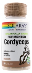 Solaray Cordyceps 500 mg 60 Capsules Végétales Solaray Cordyceps 500 mg 60 Capsules Végétales