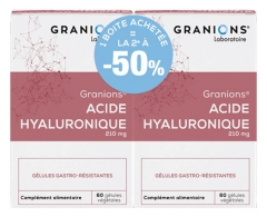 Granions Hyaluronsäure Set mit 2 x 60 Pflanzlichen Kapseln Granions Hyaluronsäure Set mit 2 x 60 Pflanzlichen Kapseln