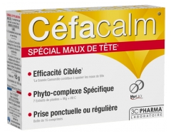 3C Pharma Céfacalm 15 Comprimés 3C Pharma Céfacalm 15 Comprimés