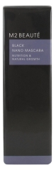 M2 BEAUTÉ Black Nano Mascara Nutrition &amp; Natural Growth 6 ml