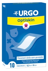 Urgo Optiskin Semi-Permeable Sterile Dressing 5,3 x 8cm 10 Dressings Urgo Optiskin Semi-Permeable Sterile Dressing 5,3 x 8cm 10 Dressings