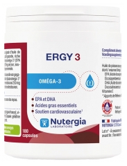 Nutergia Ergy 3 180 Capsules Nutergia Ergy 3 180 Capsules