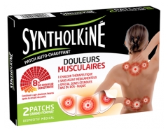 SyntholKiné Lower Back Muscular Pain Heat-Up 2 Patches