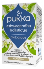 Pukka Ashwagandha Holistique Bio 30 Gélules Pukka Ashwagandha Holistique Bio 30 Gélules