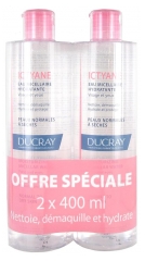 Ducray Ictyane Moisturizing Micellar Water 2 x 400ml Ducray Ictyane Moisturizing Micellar Water 2 x 400ml