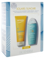 Biotherm Lait Solaire Hydratant SPF50 200 ml + Sun After Lait Oligo-Thermal 200 ml Offert Biotherm Lait Solaire Hydratant SPF50 200 ml + Sun After Lait Oligo-Thermal 200 ml Offert