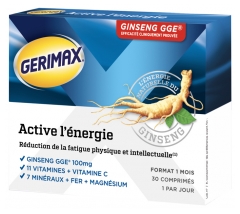 Gerimax Active l\'Énergie 30 Comprimés