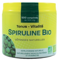 PharmUp Spiruline Bio 500 Comprimés