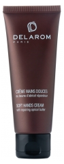 Delarom Soft Hands Cream With Repairing Apricot Butter 75ml Delarom Soft Hands Cream With Repairing Apricot Butter 75ml