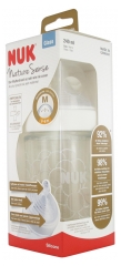 NUK Nature Sense Biberon en Verre 0-6 Mois Taille M NUK Nature Sense Biberon en Verre 0-6 Mois Taille M