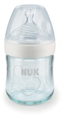 NUK Nature Sense Biberon en Verre 0-6 Mois Taille S NUK Nature Sense Biberon en Verre 0-6 Mois Taille S