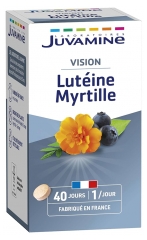 Juvamine Augenpflege Lutein Heidelbeere 40 Tabletten Juvamine Augenpflege Lutein Heidelbeere 40 Tabletten
