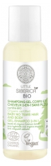 Natura Siberica Little Siberica Shampoo-Gel Biologico 2 in 1 Senza Pianti per Corpo e Capelli 50 ml
