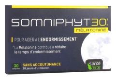 Santé Verte Somniphyt 30 Mélatonine 30 Comprimés Santé Verte Somniphyt 30 Mélatonine 30 Comprimés