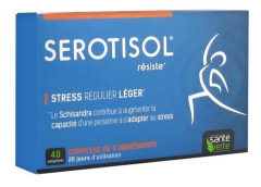 Santé Verte Sérotisol Résiste 40 Comprimés Santé Verte Sérotisol Résiste 40 Comprimés