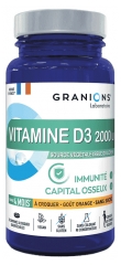 Granions Vitamina D3 2000 IU 30 Comprimidos Masticables Granions Vitamina D3 2000 IU 30 Comprimidos Masticables