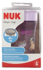 NUK Magic Cup Violet 230 ml 8 Mois et + NUK Magic Cup Violet 230 ml 8 Mois et +