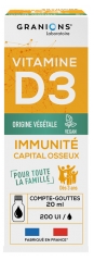 Granions Vitamina D3 200 UI 20 ml Granions Vitamina D3 200 UI 20 ml