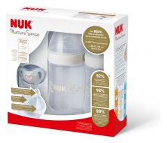 NUK Nature Sense Starter Set avec Temperature Control NUK Nature Sense Starter Set avec Temperature Control