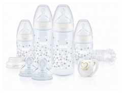 NUK First Choice Plus Perfect Start Set PP With Temperature Control 0-6 Months NUK First Choice Plus Perfect Start Set PP With Temperature Control 0-6 Months