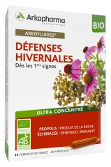 Arkopharma Arkofluides Défenses Hivernales Bio 20 Ampullen Arkopharma Arkofluides Défenses Hivernales Bio 20 Ampullen